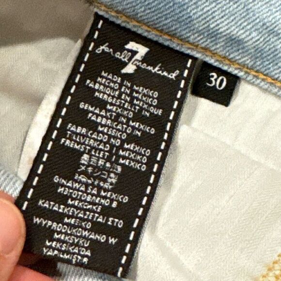 7FAM lux vintage Josefina jeans size 30 - Picture 3 of 7